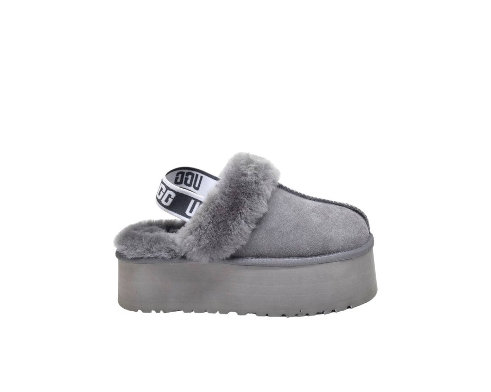 Купить UGG Funkette Suede Platform Grey