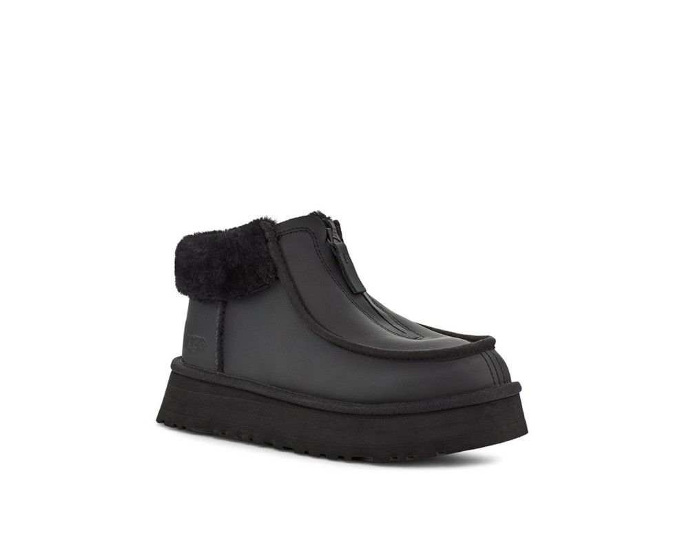 Купить UGG Funkette Platform Leather Black