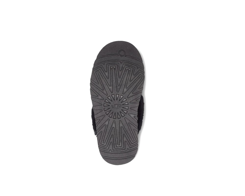 Купить UGG Funkette Suede Platform Black