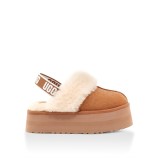 Купить UGG Funkette Suede Platform Chestnut