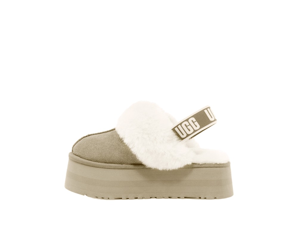Купить UGG Funkette Suede Platform Sand
