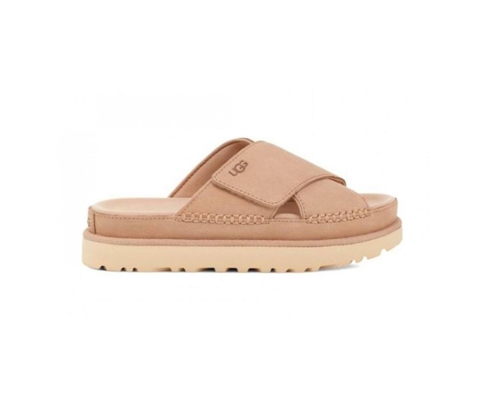 Купить UGG Goldenstar Cross Slide - Driftwood