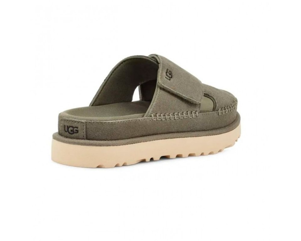 Купить UGG Goldenstar Cross Slide - Moss Green