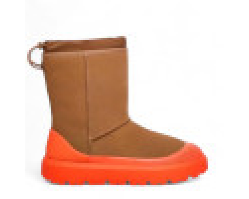 Купить UGG Classic Short Hybrid Orange