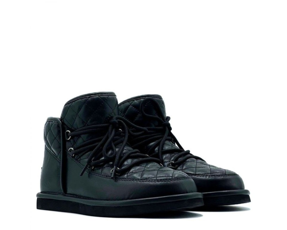 Купить UGG Lodge Mini Leather Black
