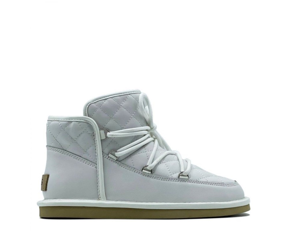 Купить UGG Lodge Mini Leather White