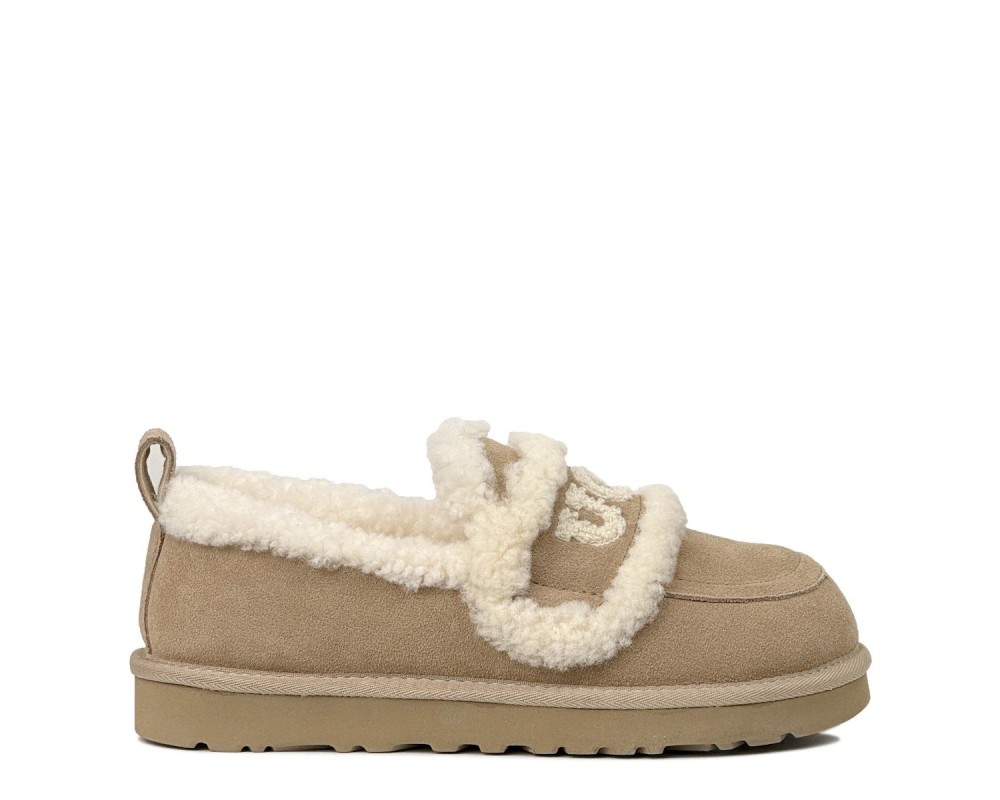 Купить UGG Classic Fat Ding Slip On Sand