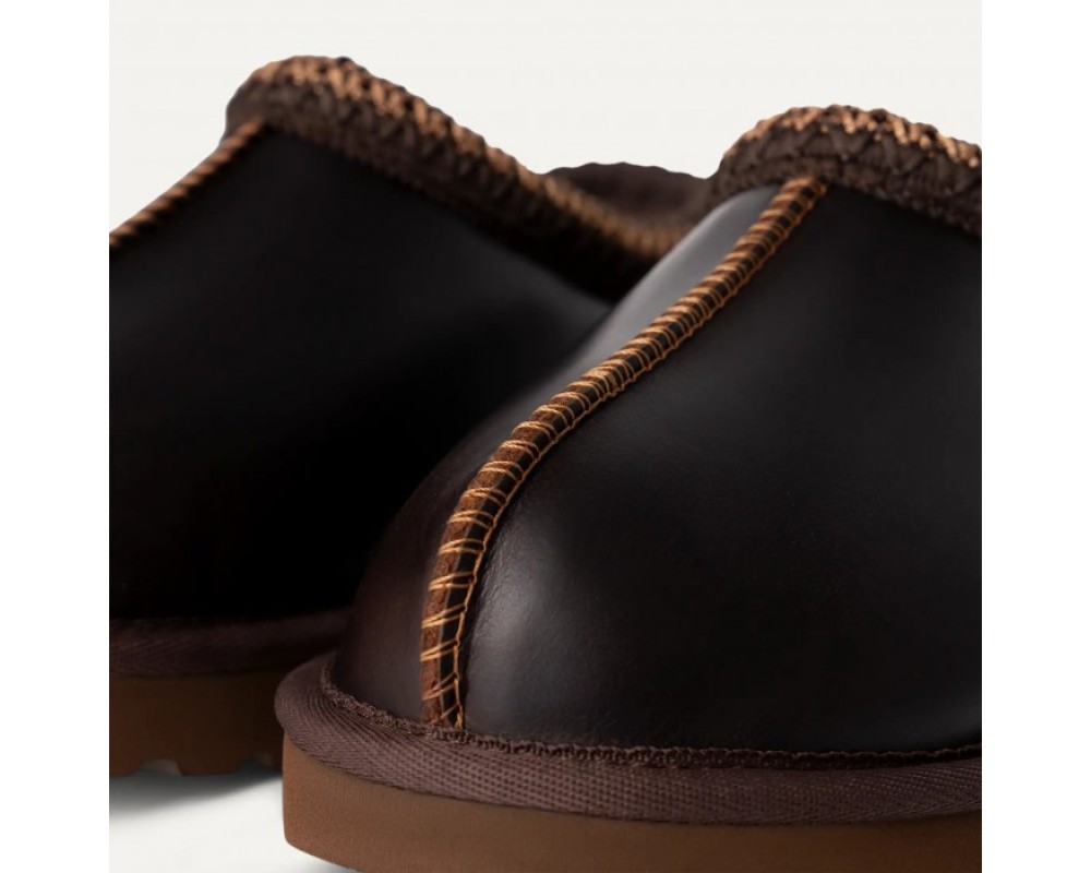 Купить UGG Tasman Slippers Leather Regen Ironwood