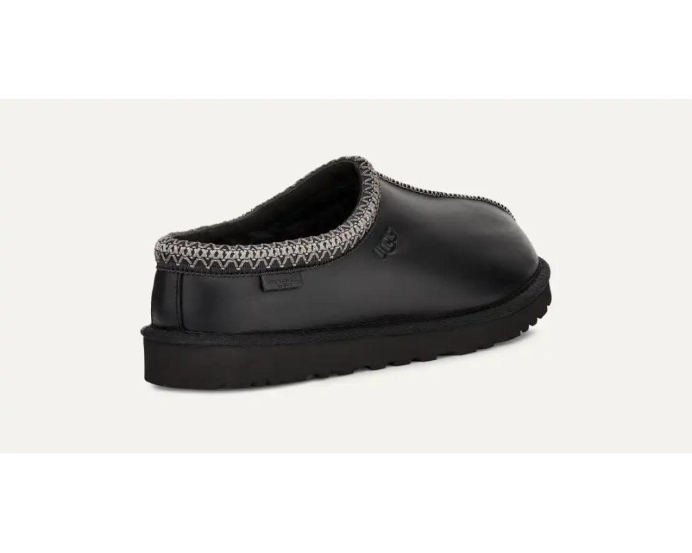 Купить UGG Tasman Slippers Leather Regen Black