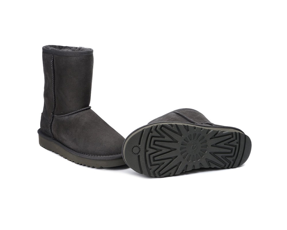 Купить UGG Mens  Classic Short II Grey
