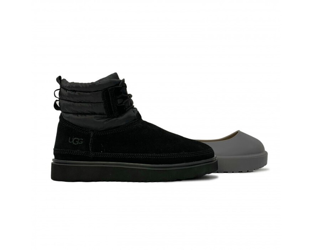 Купить UGG Mens Classic Mini Lace-Up - Black