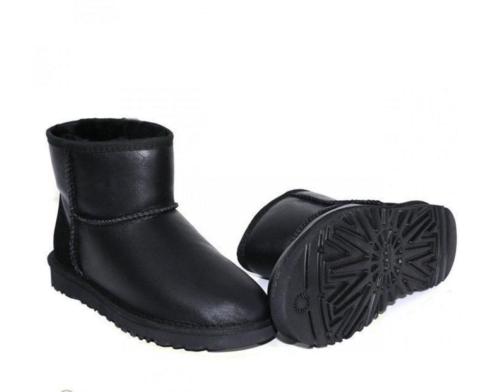 Купить UGG Mens Classic Mini Metallic Black