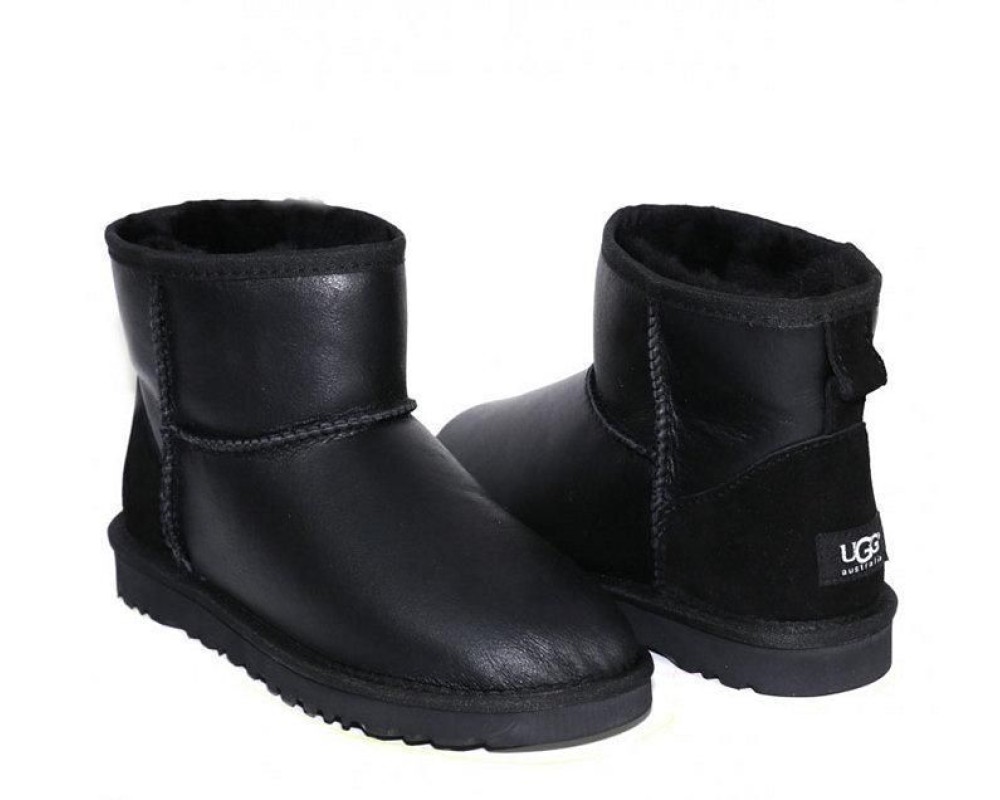 Купить UGG Mens Classic Mini Metallic Black