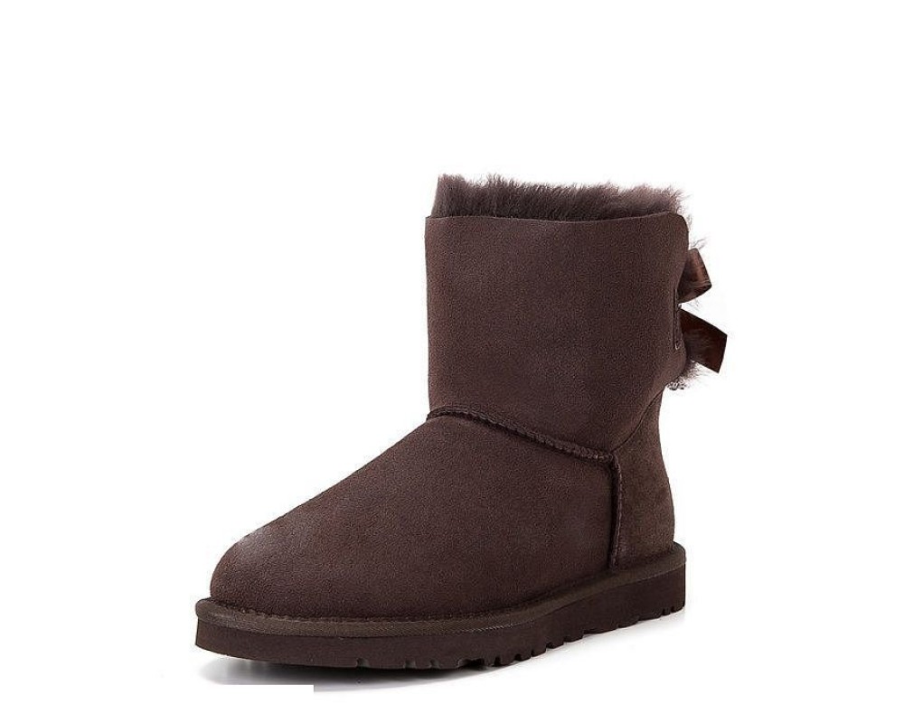 Купить UGG Bailey Bow Mini Chocolate