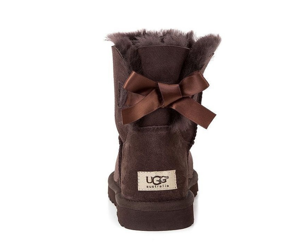 Купить UGG Bailey Bow Mini Chocolate