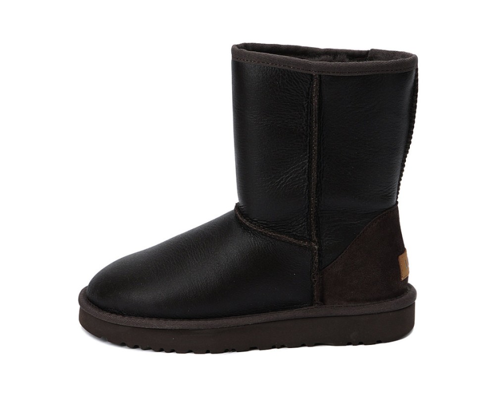 Купить UGG Mens Classic Short Metallic Chocolate