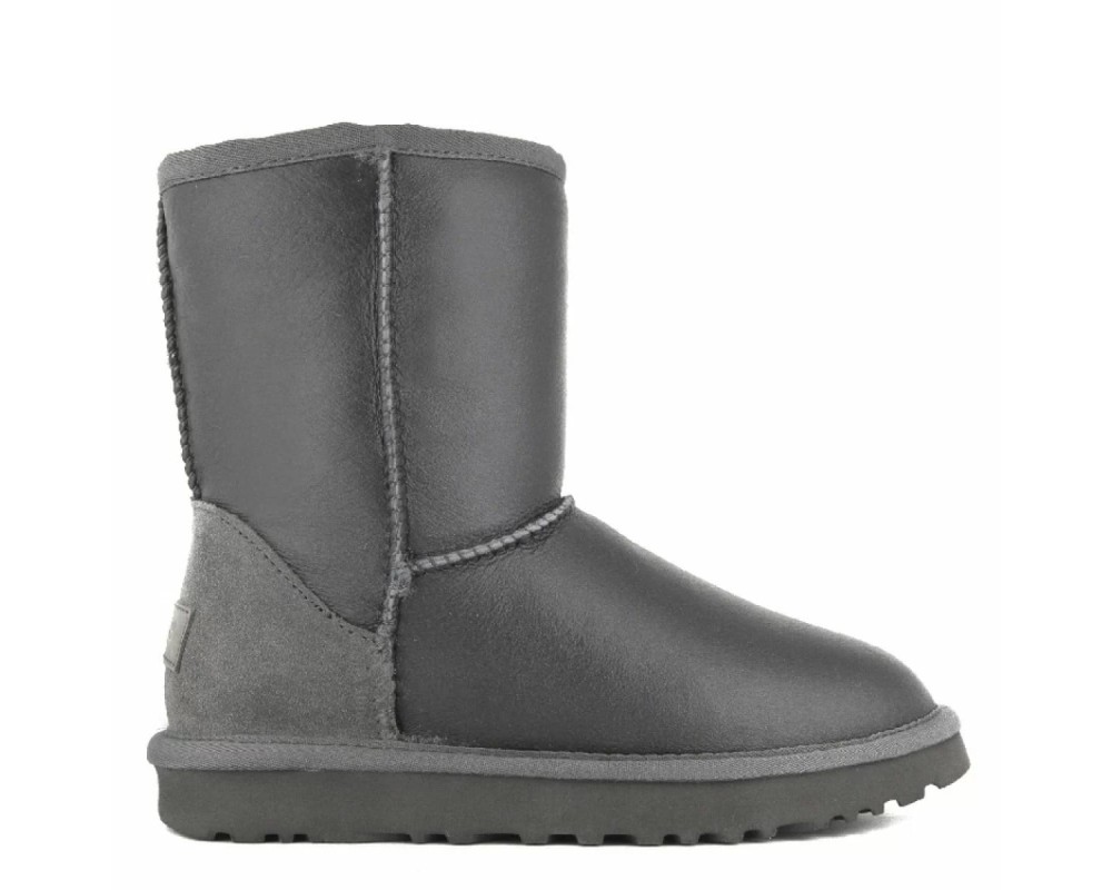 Купить UGG Mens Classic Short Metallic Grey