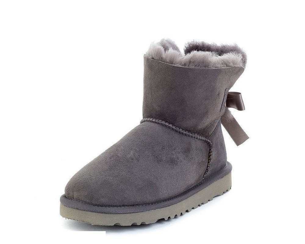 Купить UGG Bailey Bow Mini Grey