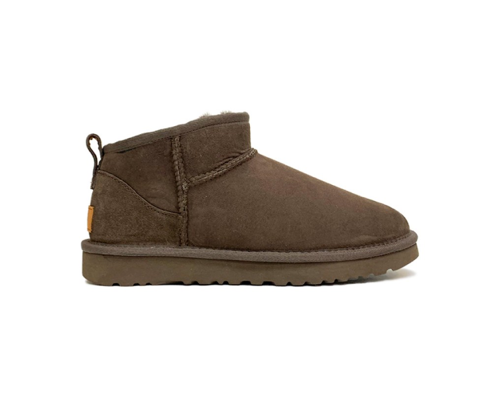 Купить UGG Mens Classic Ultra Mini II Chocolate