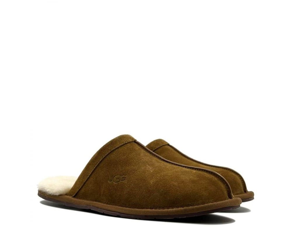 Купить UGG Mens Scuff Slipper Chestnut