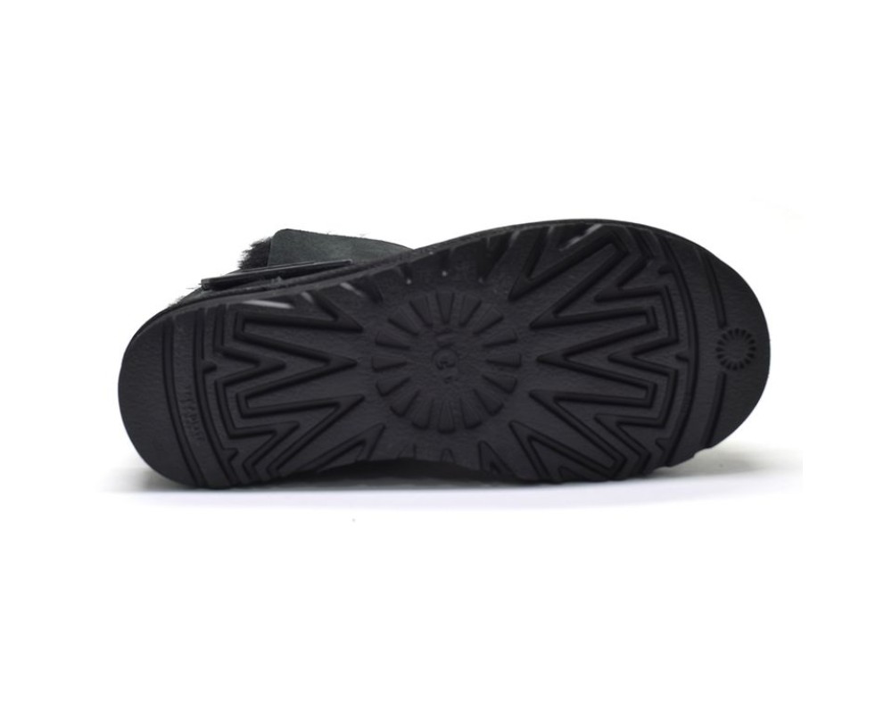 Купить UGG Mini Bailey Graphic Logo Suede Black