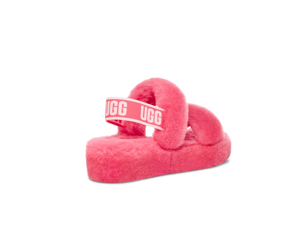 Купить UGG Oh Yeah Slide Strawberry Sorbet