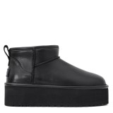 Купить UGG Classic Ultra Mini Platform Black Leather