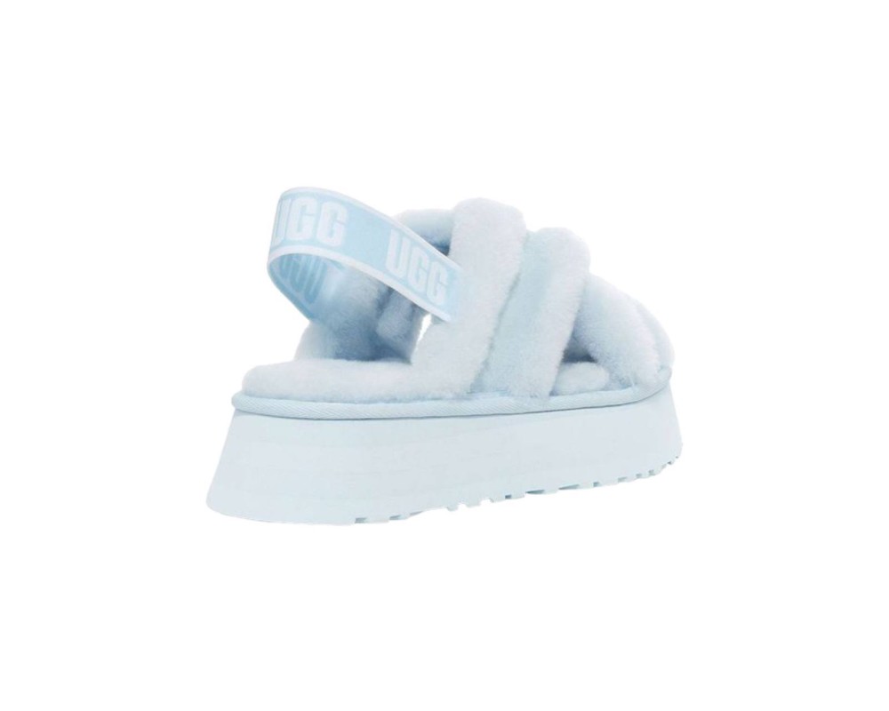 Купить UGG W Disco Cross Slide Blue