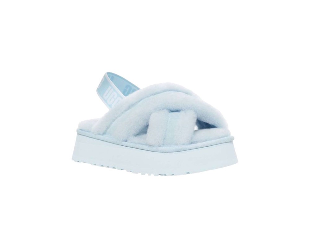 Купить UGG W Disco Cross Slide Blue