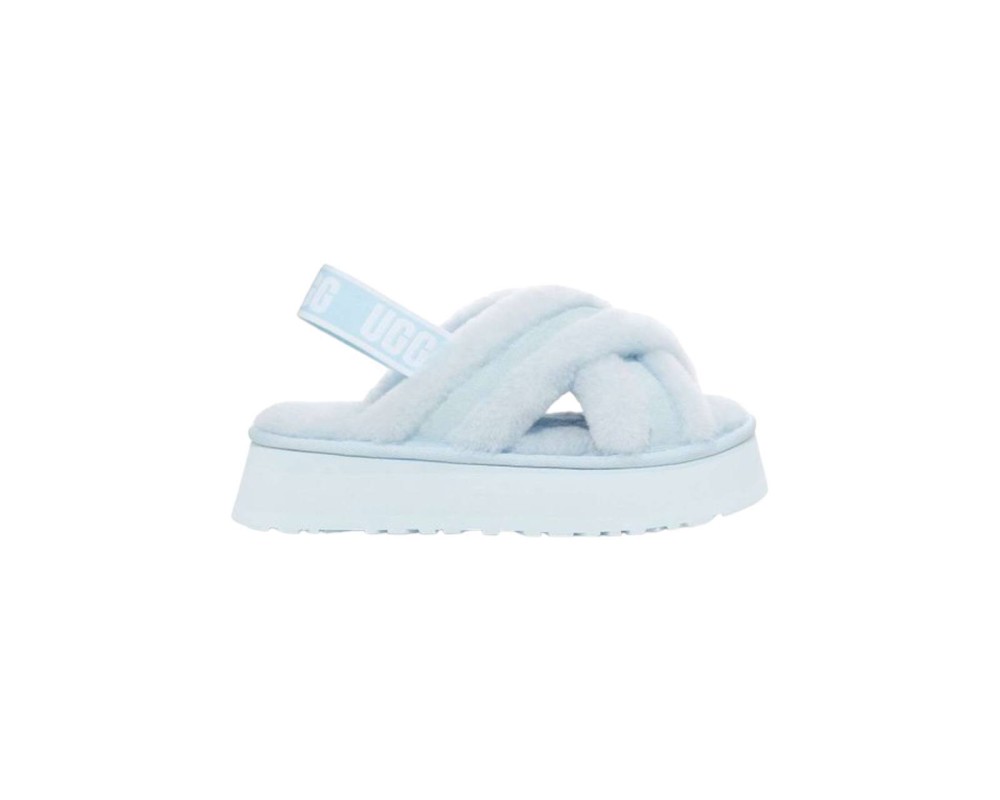 Купить UGG W Disco Cross Slide Blue