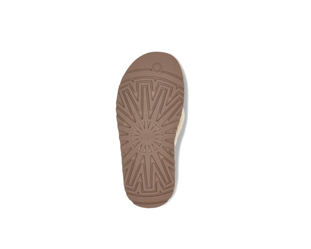 Купить UGG W Disco Cross Slide Chestnut