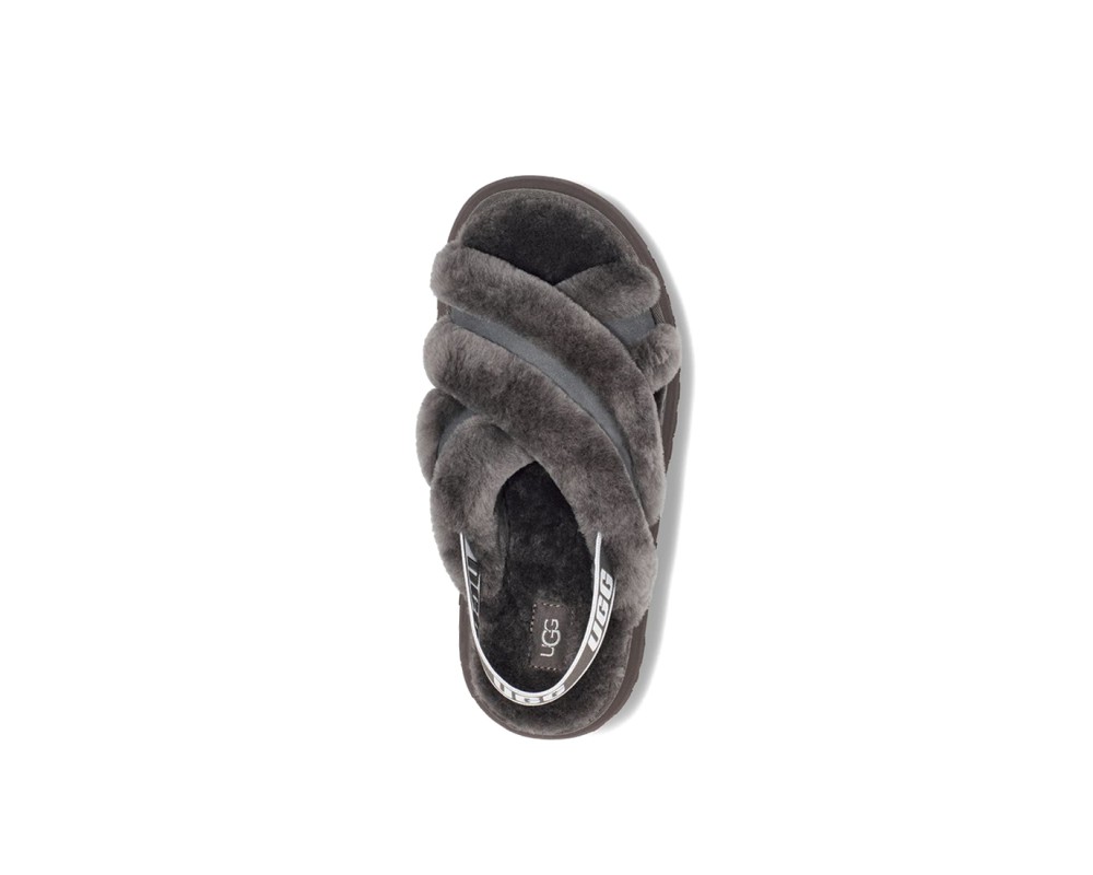 Купить UGG W Disco Cross Slide Grey