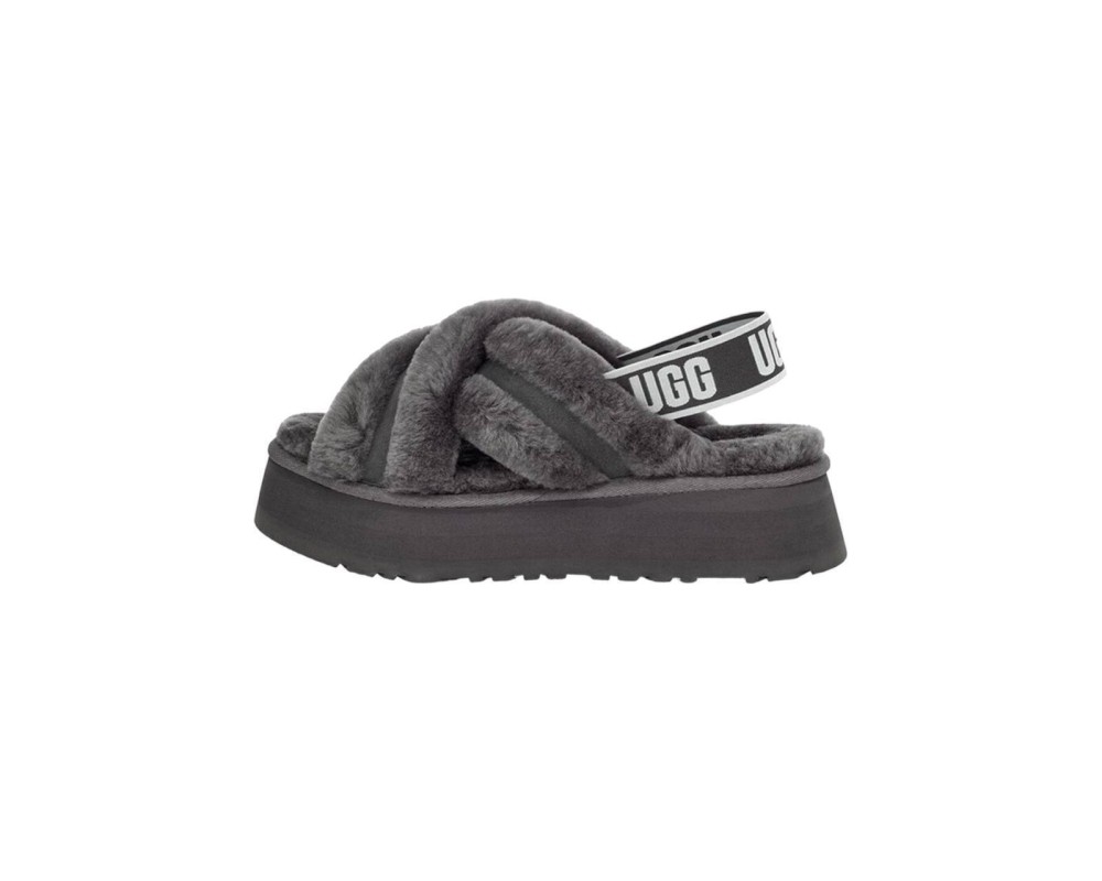 Купить UGG W Disco Cross Slide Grey