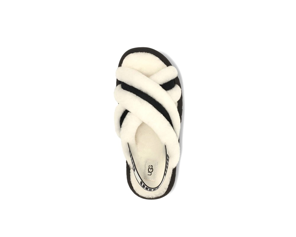 Купить UGG W Disco Cross Slide White