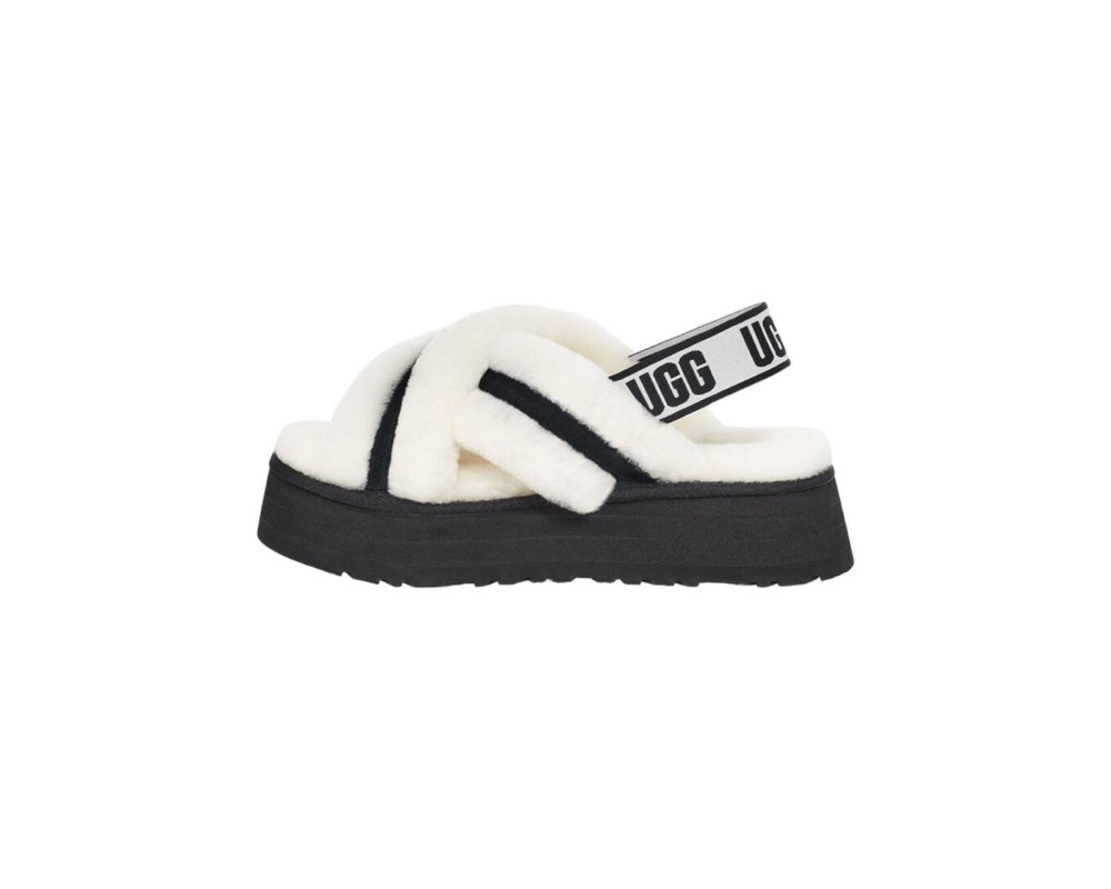Купить UGG W Disco Cross Slide White