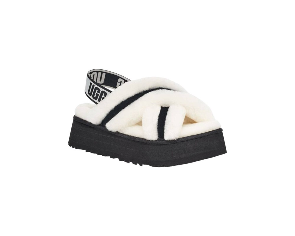 Купить UGG W Disco Cross Slide White