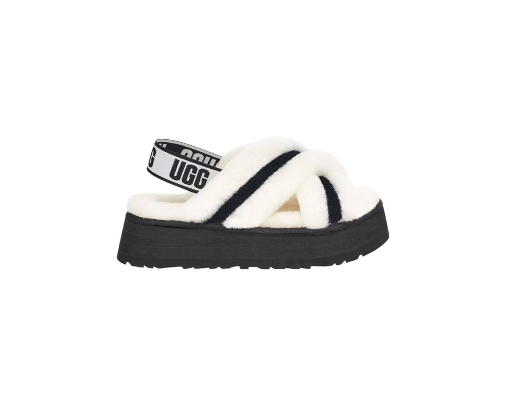 Купить UGG W Disco Cross Slide White