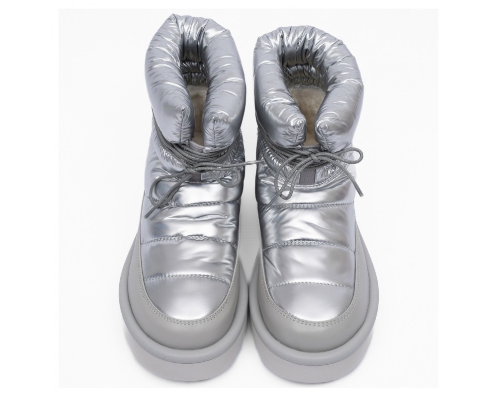 Купить Ugg Classic Mini Blow Silver