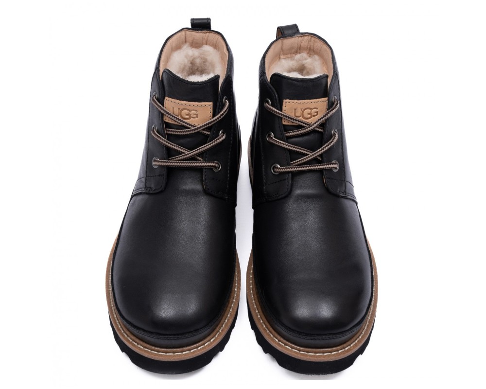 Купить Ugg Mens Neumel Gentleman Leather Black