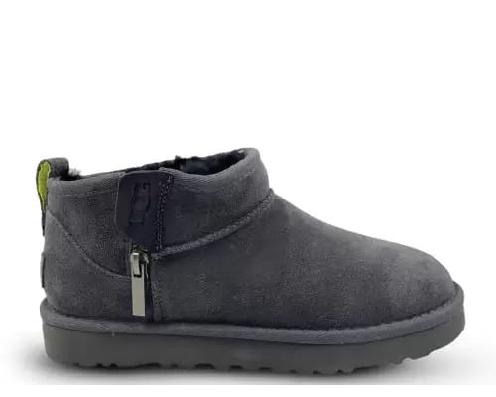 Купить UGG Classic Ultra Mini Zip Boot Grey