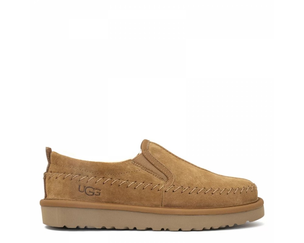 Купить UGG Mens Stitch Slip Chestnut