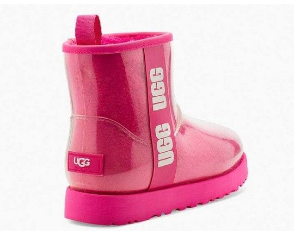 Купить UGG Classic Clear Mini Rock Rose
