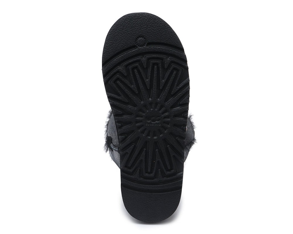 Купить UGG Kids Bailey Button I Do Black