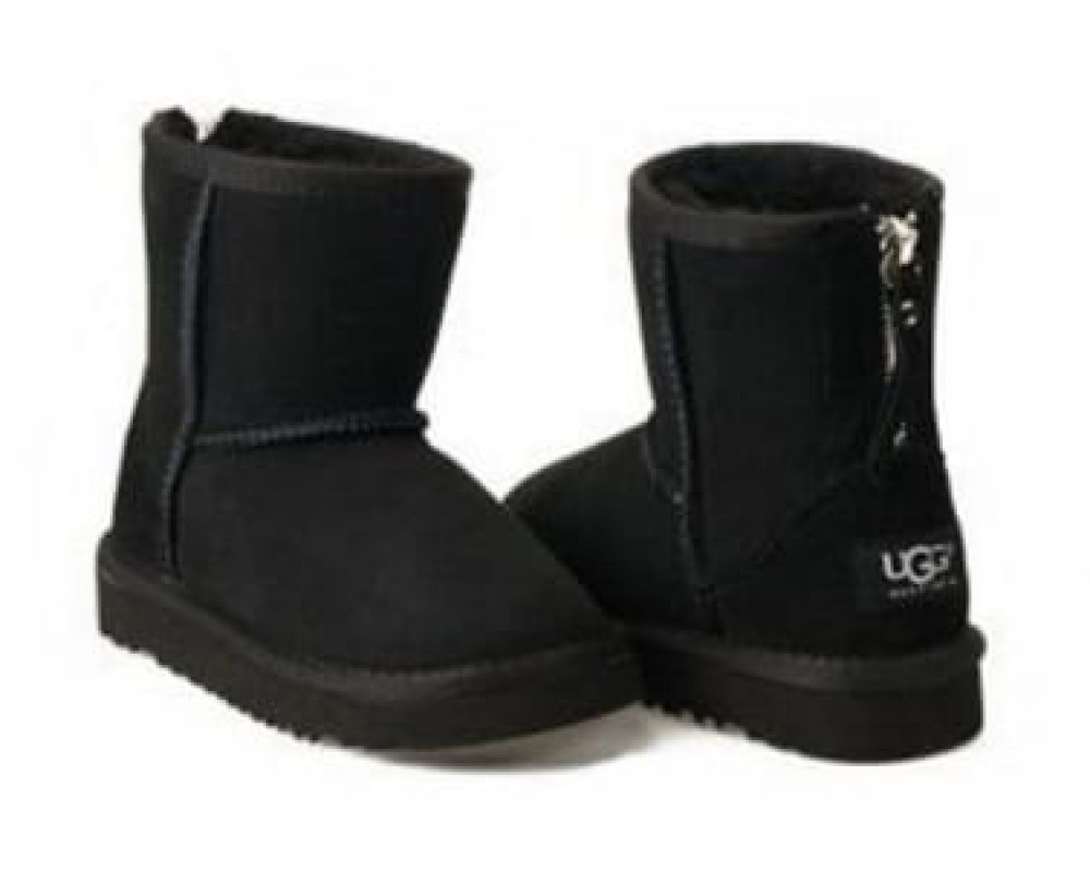 Купить UGG Kids Zip Black