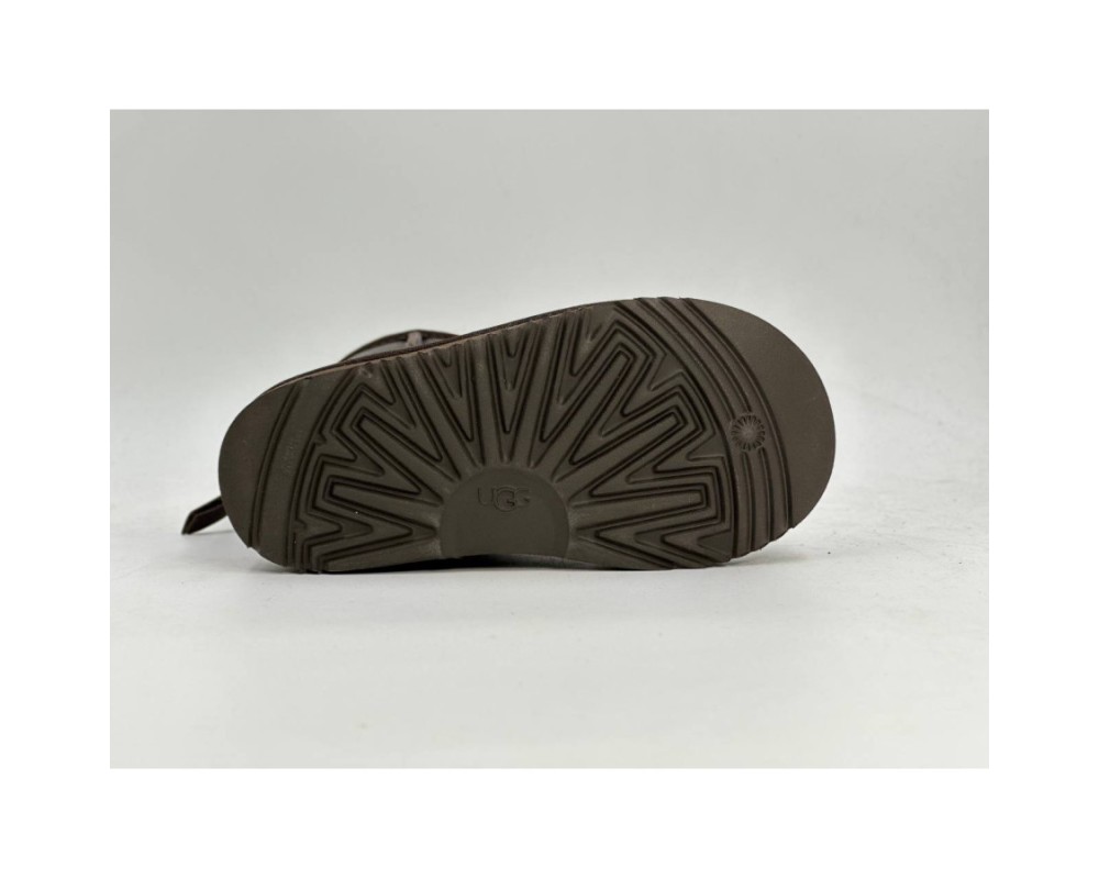 Купить UGG Kids Zip Metallic Chocolate