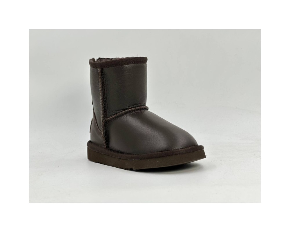 Купить UGG Kids Zip Metallic Chocolate