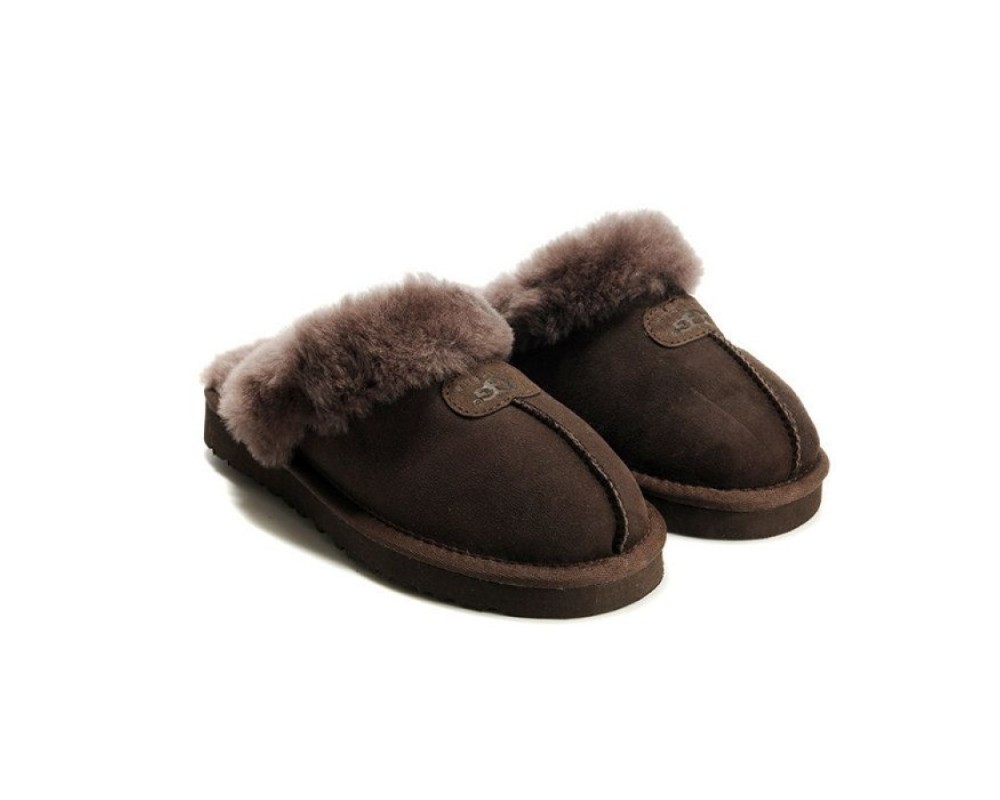 Купить UGG Slippers Scufette Chocolate