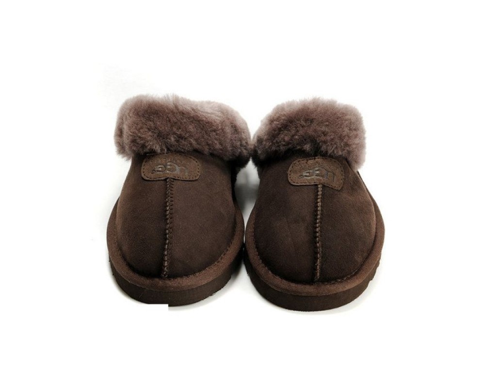 Купить UGG Slippers Scufette Chocolate