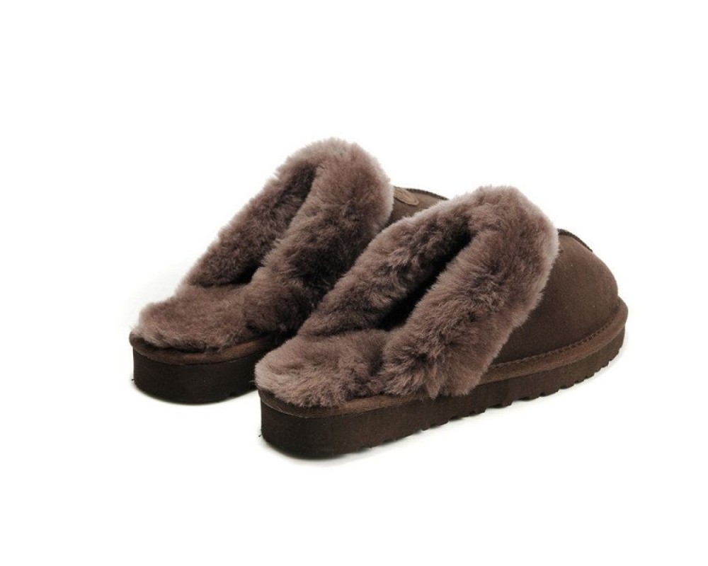 Купить UGG Slippers Scufette Chocolate