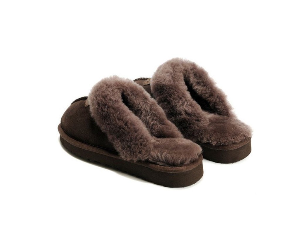 Купить UGG Slippers Scufette Chocolate